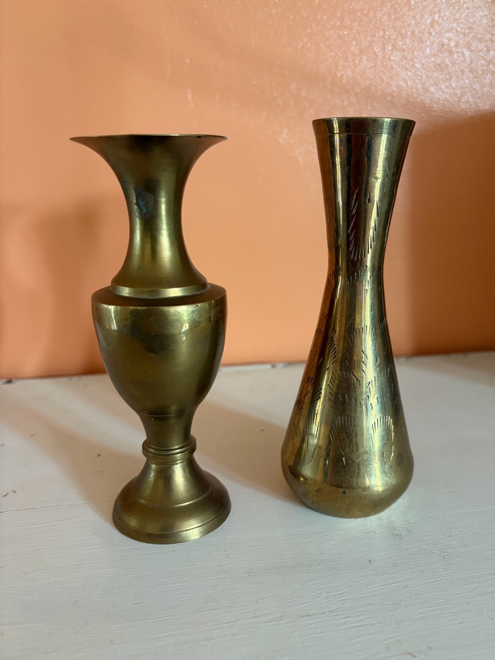 🧸2/$35🧸 Vintage - Brass Vases